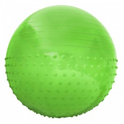 Мяч для фитнеса (фитбол) полумассажный SportVida 55 см Anti-Burst SV-HK0291 Green