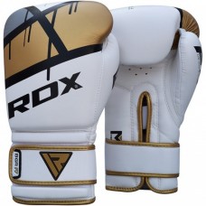 Боксерські рукавички RDX Rex Leather Gold 14 ун.