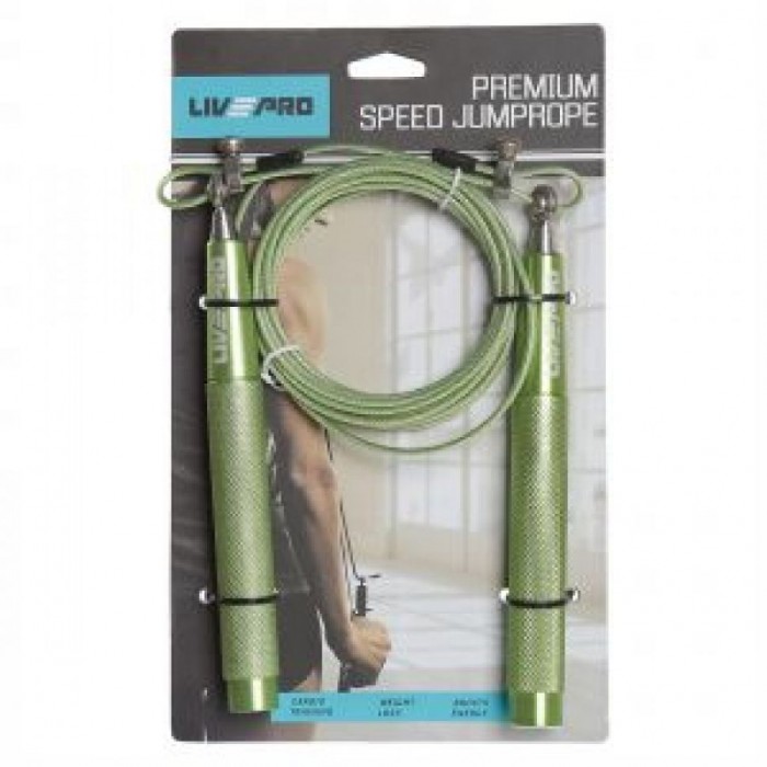 Скакалка швидкісна LivePro SPEED JUMPROPE LP8283