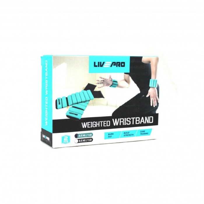 Утяжелитель для рук LivePro WEIGHTED WRIST BAND LP8287