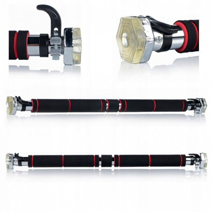 Турник в дверной проем раздвижной SportVida 66-104 см SV-HK0279