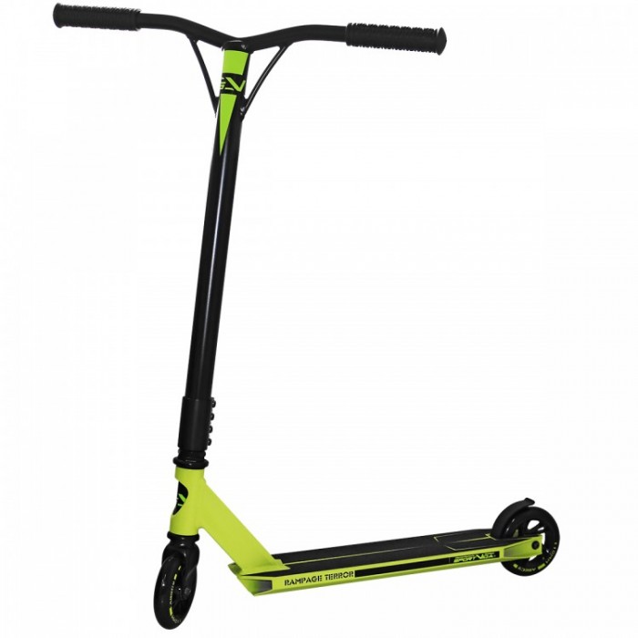 Трюковой самокат SportVida Stunt Rampage Terror SV-RT0001 Black/Green