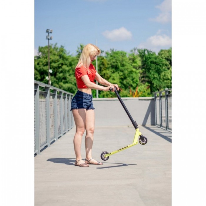 Трюковой самокат SportVida Stunt Rampage Terror SV-RT0001 Black/Green