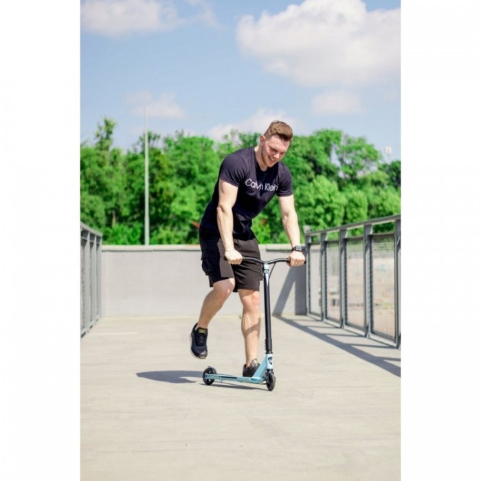 Трюковой самокат SportVida Stunt Rampage Terror SV-RT0002 Black/Blue