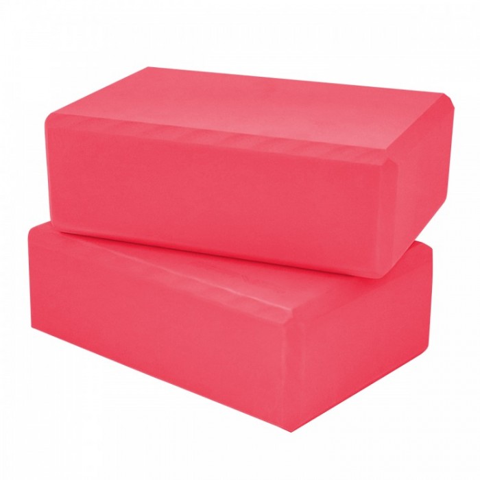 Блок для йоги (цегла) 2 шт SportVida SV-HK0168-2 Pink