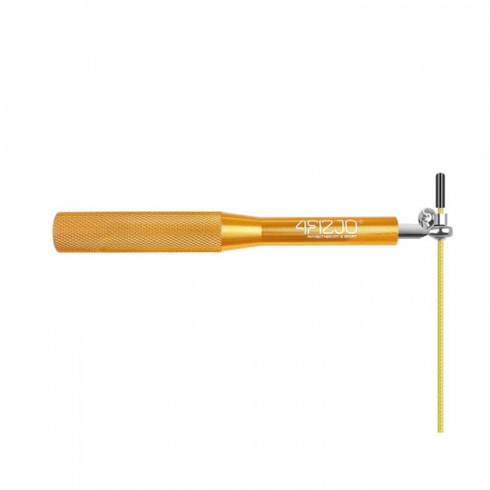Скакалка швидкісна для кросфіту 4FIZJO Speed Rope Gold (P-5907222931158)