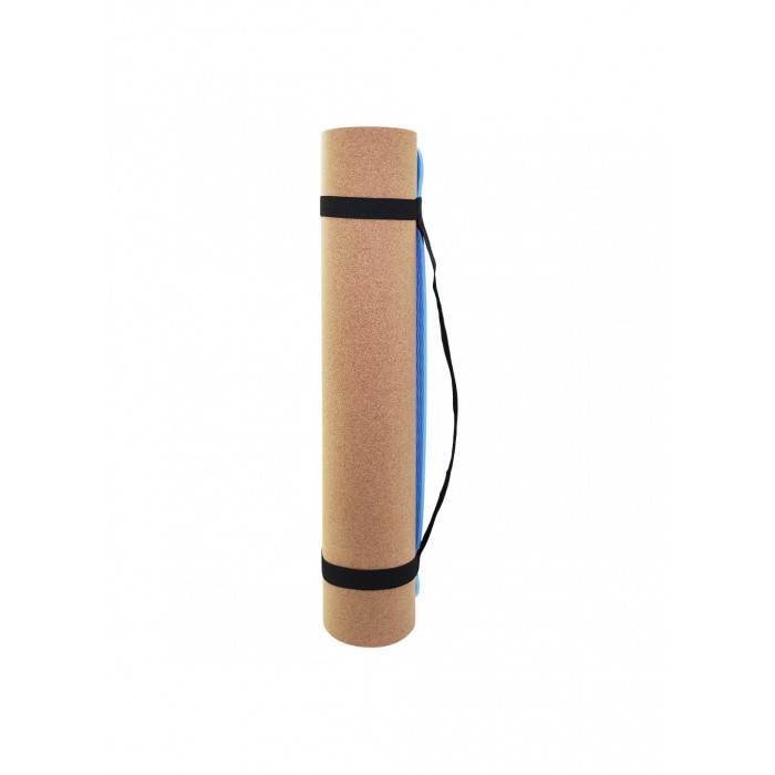 Килимок для йоги SportVida TPE + Cork 0.6 см SV-HK0318