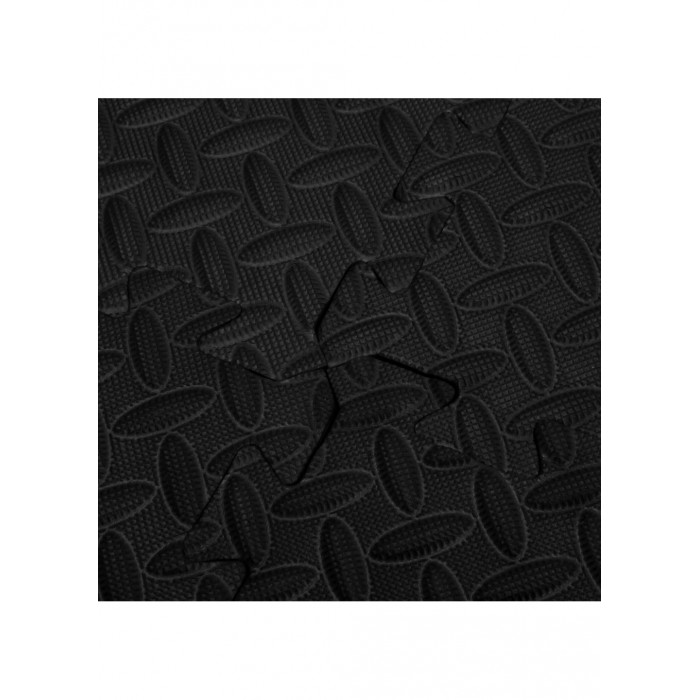 Мат-пазл (ластівчин хвіст) Springos Mat Puzzle EVA 120 x 120 x 1.2 cм FM0004 Black