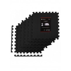 Мат-пазл (ластівчин хвіст) Springos Mat Puzzle EVA 180 x 120 x 1.2 cм FM0003 Black
