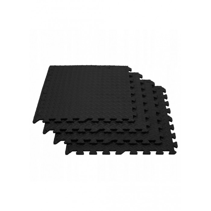 Мат-пазл (ластівчин хвіст) Springos Mat Puzzle EVA 180 x 120 x 1.2 cм FM0004 Black