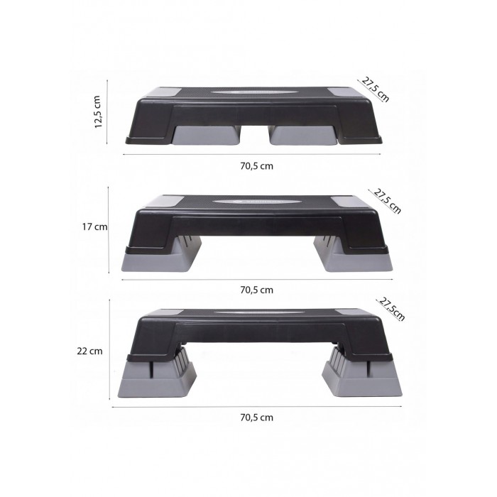 Степ-платформа 3-ступенчатая Springos FA0105