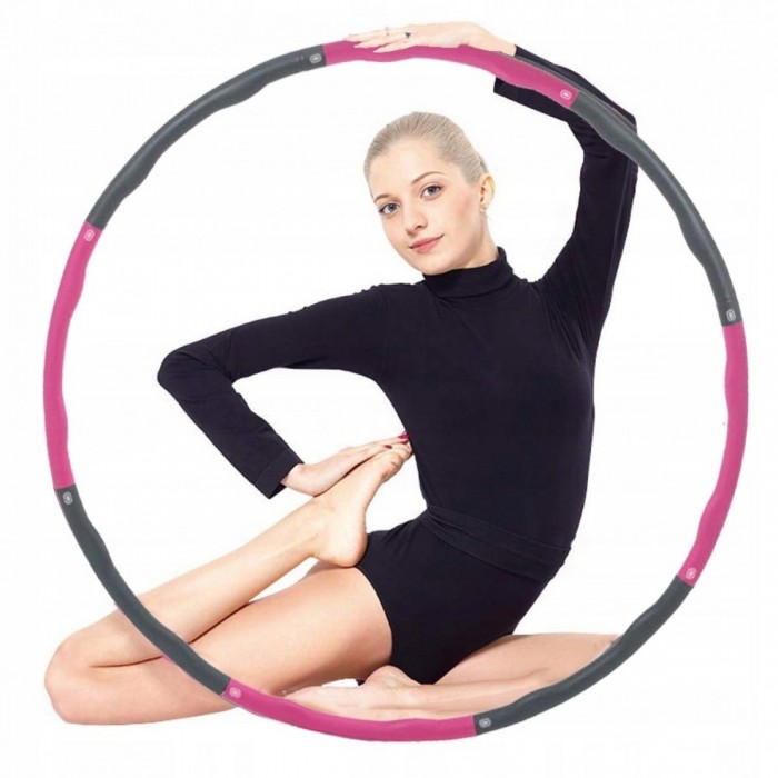 Хулахуп обруч для похудения массажный 100 см 1 кг Springos FA0067