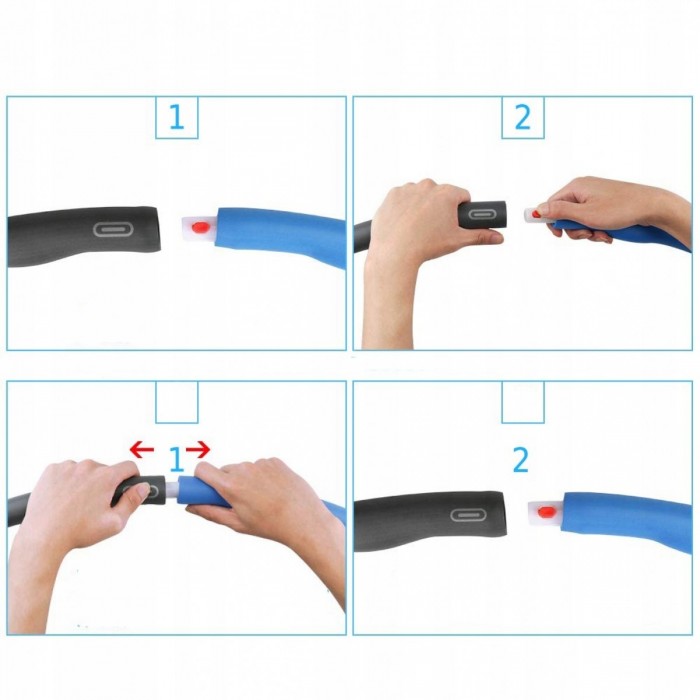 Хулахуп обруч для похудения 100 см 1 кг Springos FA0068