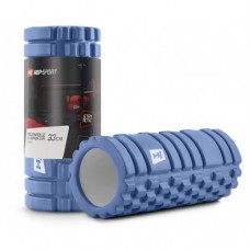 Массажный ролик (валик, роллер) Hop-Sport EVA 33 см HS-A033YG голубой