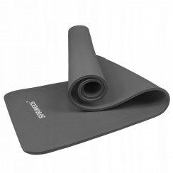 Килимок (мат) для фітнесу Springos NBR 1.5 см YG0001 Grey