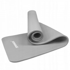 Килимок (мат) для фітнесу Springos NBR 1.5 см YG0041 Light Grey