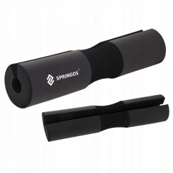 Накладка (бампер) на гриф штанги Springos Barbell Pad FA0092 Black