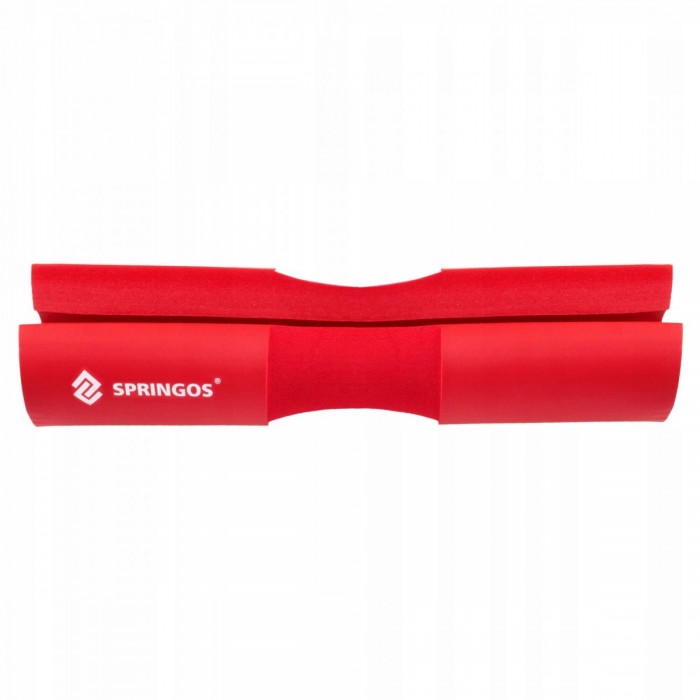 Накладка (бампер) на гриф штанги Springos Barbell Pad FA0206 Red