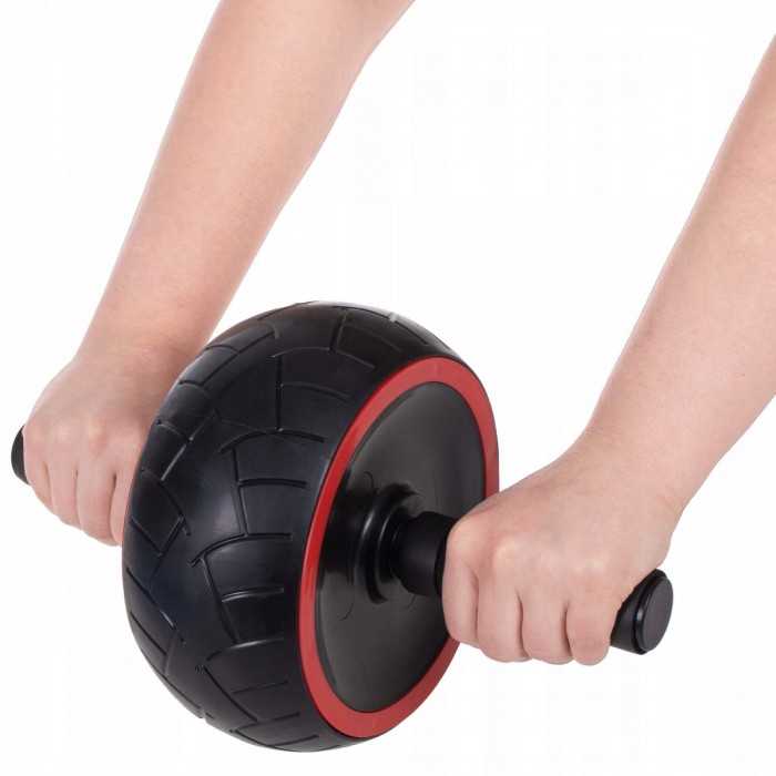 Ролик (колесо) для преса Springos AB Wheel FA5020 Black / Red