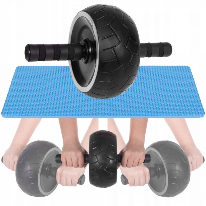 Ролик (колесо) для преса Springos AB Wheel FA5030 Black / Grey