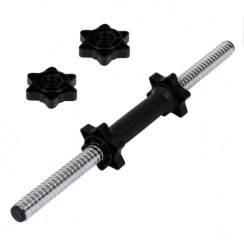 Гриф гантельный Hop-Sport PP 45 см (30мм) с пласт. Гайками