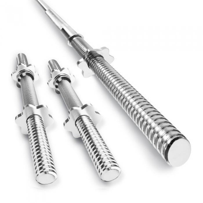 Набір Hop-Sport Strong штанга і гантелі з млинцями 49 кг