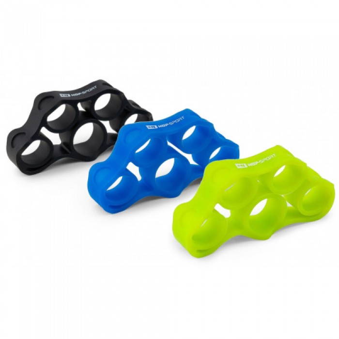 Набор эспандеров для тренировки пальцев рук Hop-Sport HS-M003FT размер M