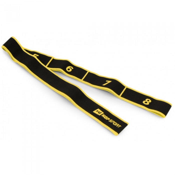 Тканевая резинка для фитнеса 12-30 кг HS-N904GB желтая