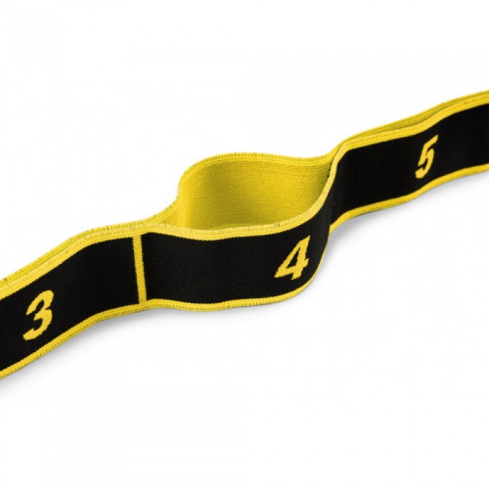 Тканевая резинка для фитнеса 12-30 кг HS-N904GB желтая