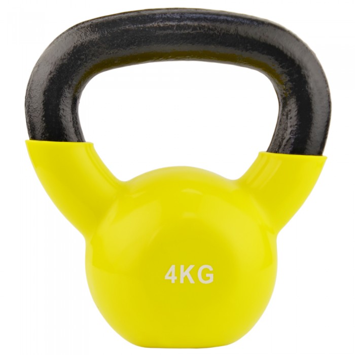 Гиря металлическая виниловая Stein 4 кг