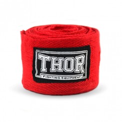 Бинт еластичний THOR 400 см. / Червоний