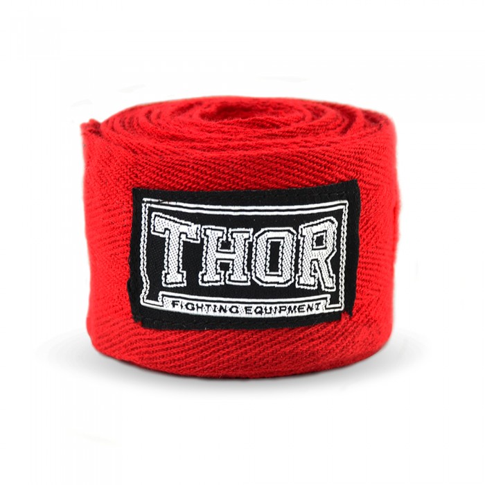 Бинт еластичний THOR 400 см. / Червоний