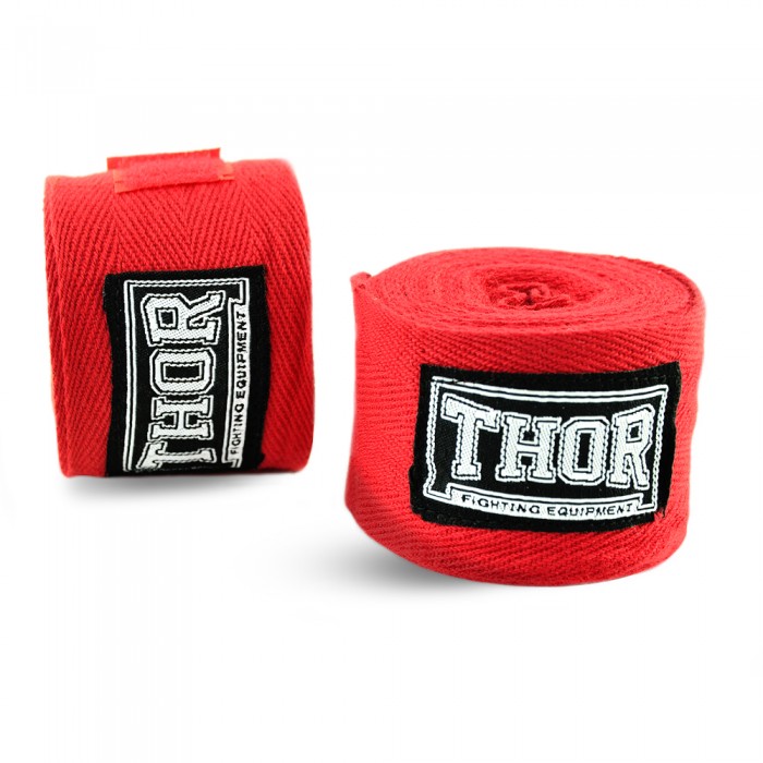 Бинт еластичний THOR 400 см. / Червоний