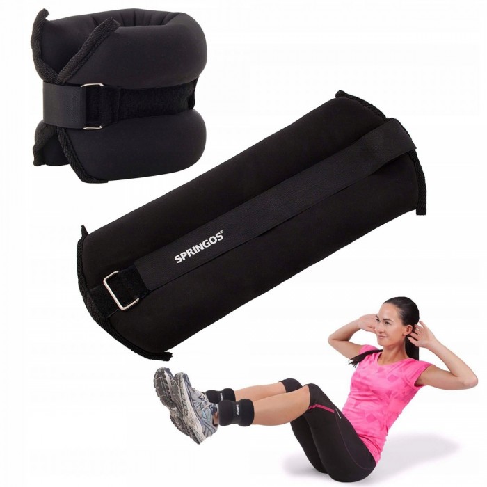 Обважнювачі-манжети для ніг і рук Springos 2 x 3 кг FA0075