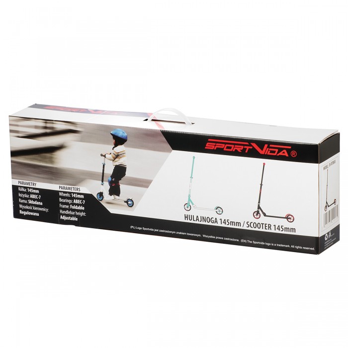 Самокат городской SportVida PU 145 мм SV-RT0003