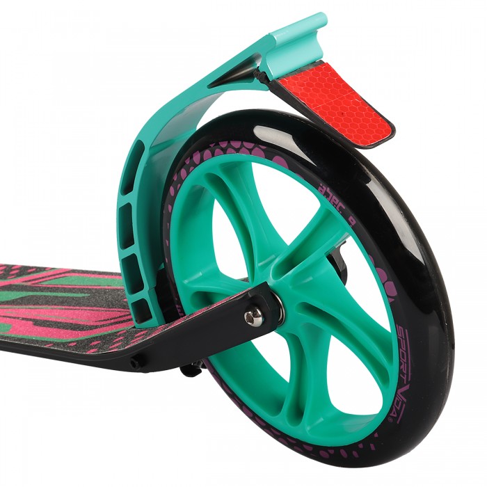 Самокат с ручным тормозом SportVida PU 200 мм SV-MC0002