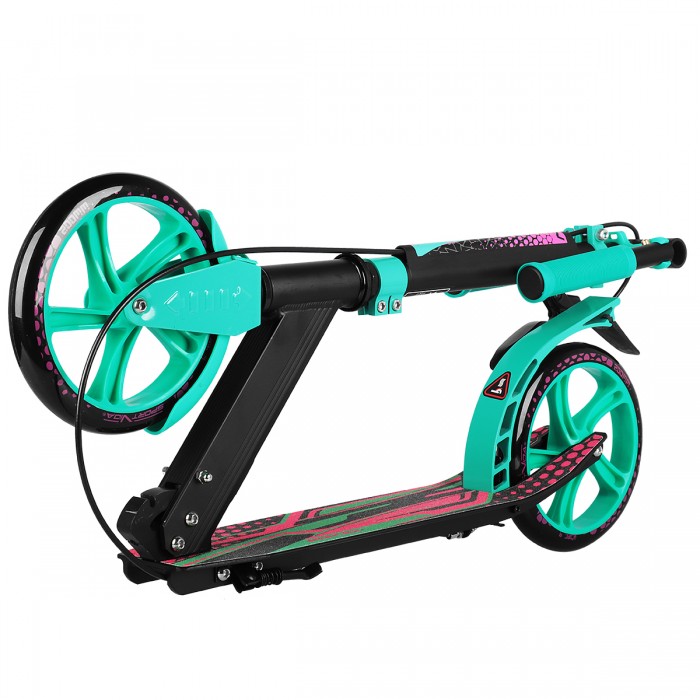 Самокат с ручным тормозом SportVida PU 200 мм SV-MC0002