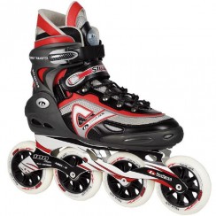 Роликовые коньки Botas STRATOS 100/43, черно/серо/красные