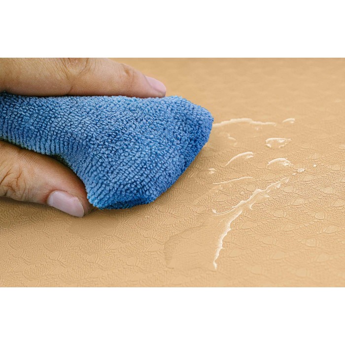 Коврик для йоги и фитнеса Hop-Sport TPE 0,6 см HS-T006GM оранжево-красный