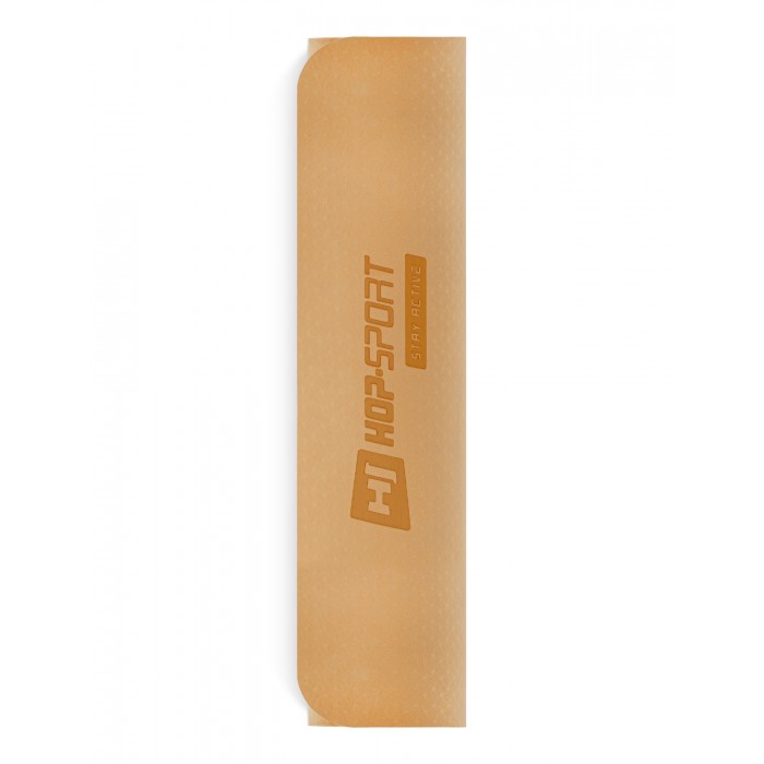 Коврик для йоги и фитнеса Hop-Sport TPE 0,6 см HS-T006GM оранжево-красный