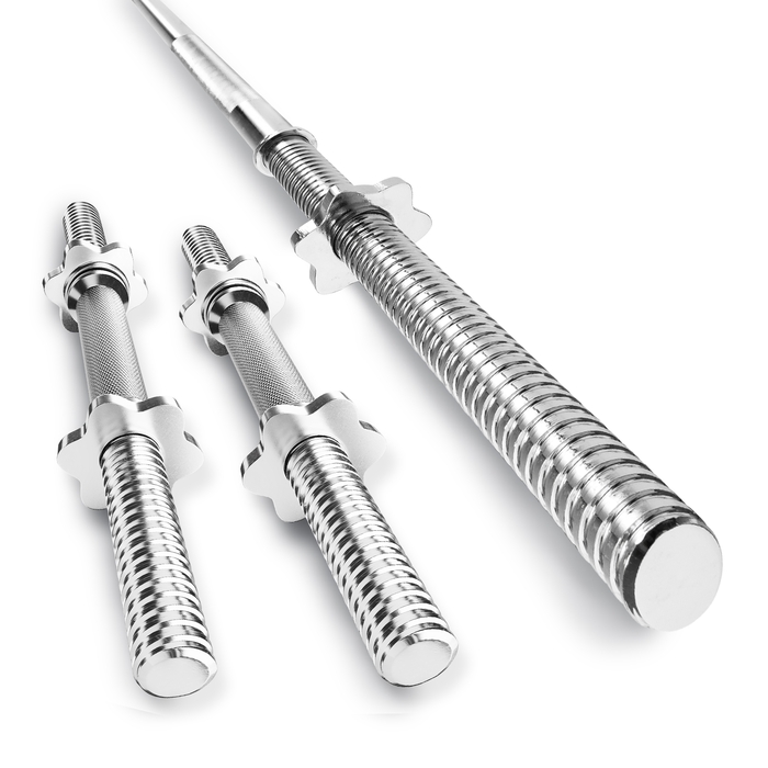 Набір Hop-Sport Strong 79 кг штанга з млинцями з прямим і гантельная грифами