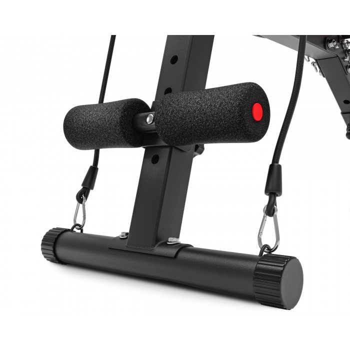 Набор Hop-Sport Strong 40 кг штанга с блинами со скамьей HS-1030