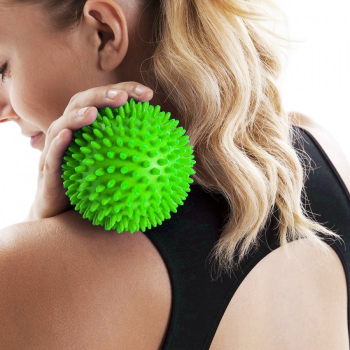 Массажный мяч с шипами Springos Spike Ball 9 см FA0018