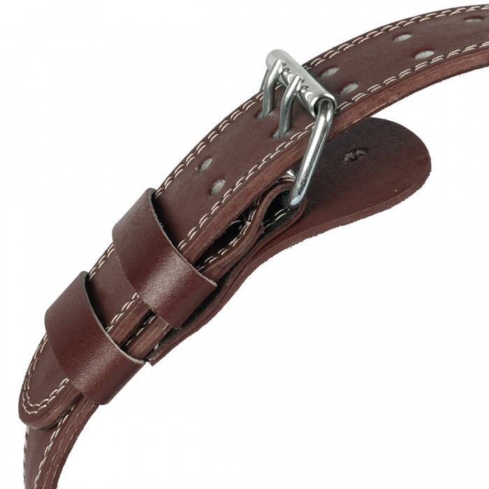 Пояс для важкої атлетики та пауерліфтингу SportVida SV-PA0105 S Braun