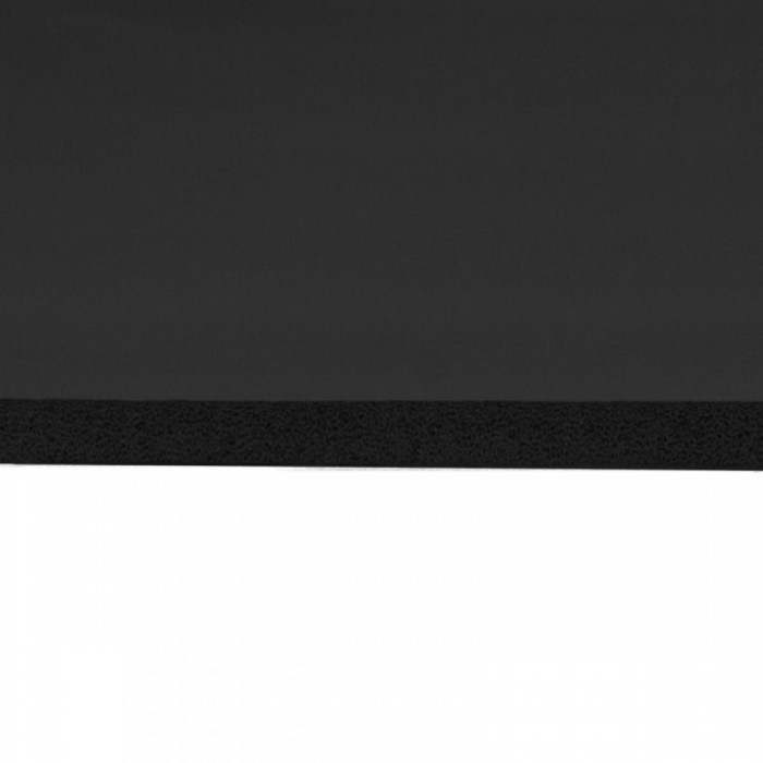 Коврик (мат) для йоги и фитнеса Springos NBR 1 см YG0005 Black