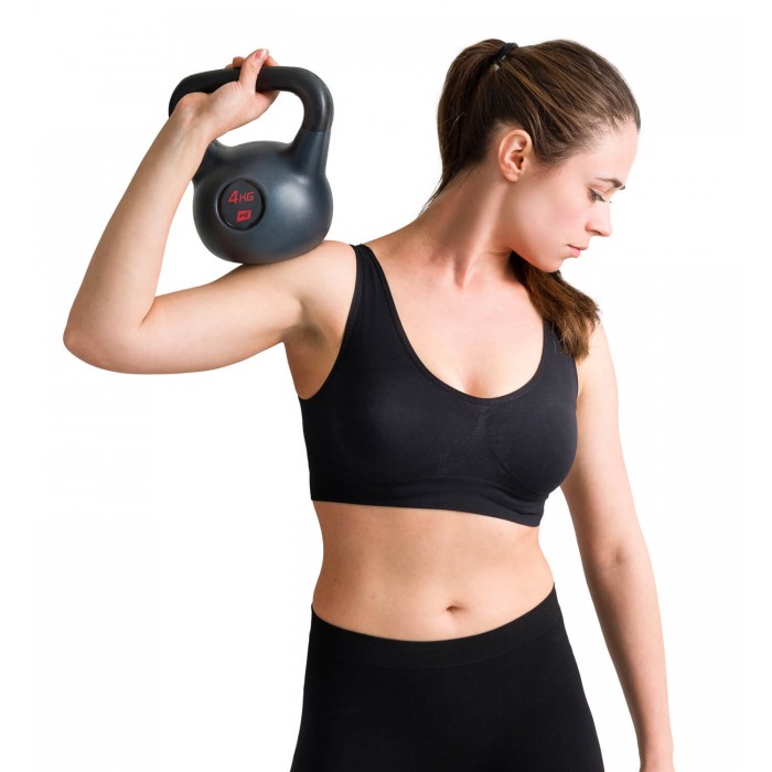 Гиря виниловая Hop-Sport 16 кг HS-P016KB