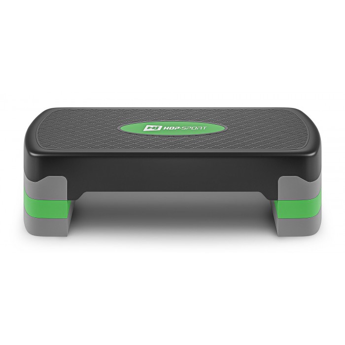Степ платформа Hop-Sport HS-PP020AS черно-зеленая