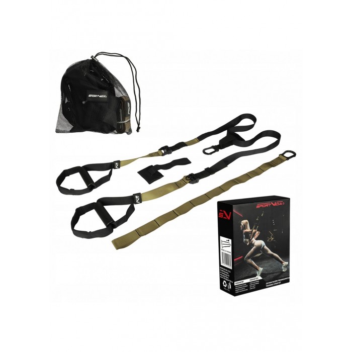 Петли подвесные для функциональных тренировок и кроссфита SportVida SV-HK0380