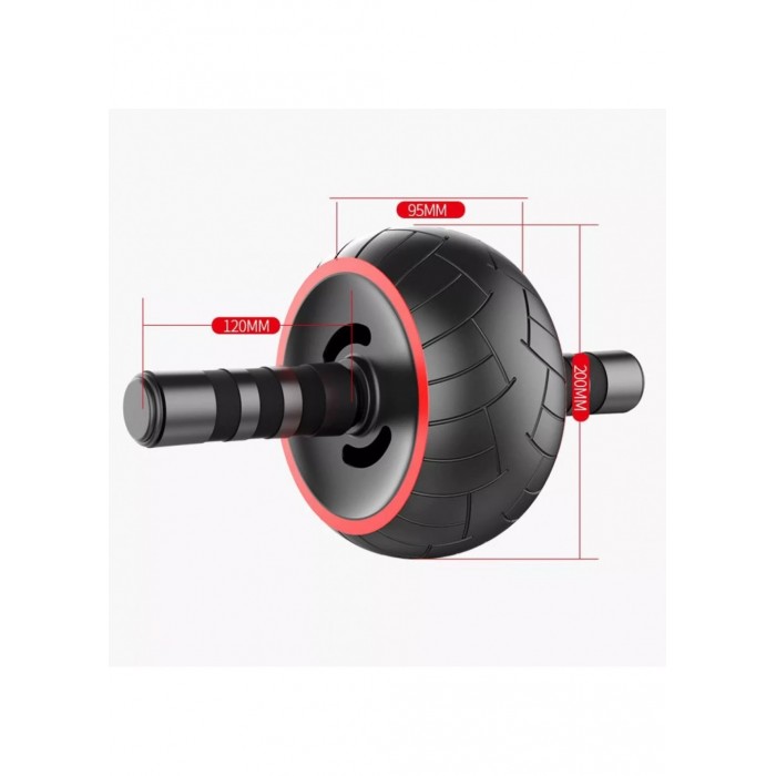 Ролик (гимнастическое колесо) для пресса 4FIZJO Ab Wheel XL Black/Red (P-5907739312747)