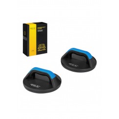 Упори для віджимань поворотні 4FIZJO Push-up Bars Black/Blue (P-5907739312488)